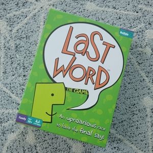 Buffalo Games Last Word board game